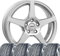 4 Winterräder Winter Valea 7x17 ET 45 5x112 Brillantsilber mit 215/65 R17 99H CON WinterContact TS 870 P FR ContiSeal Evc