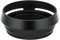 Paraluce in metallo con anello adattatore for filtro da 49 mm, for Fujifilm X100VI X100V X100F X100T X100S X100 X70 for Fujifi for LH-X100(Black)