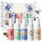 SHOPPGO Set Profumi Donna, Body Mist, Acqua Profumata Corpo, Mini Profumi con Rosa, Agrumi, Begonia, Lris, Orchidea, Fragranzaromantica di Lunga Durata, Formato da Viaggio, 5 * 35ml