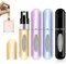 CNMTCCO Parfümzerstäuber, 4 Stück Parfüm Abfüller, Parfum Zerstäuber für Unterwegs, Klein und Tragbar, Geeignet für Flugreisen, Handtaschen, Reisen (5ml)