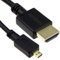 Micro D HDMI Alto Velocidad Cable a HDMI para Tablets & Camára 1080p 1 m [1 metros/1m]