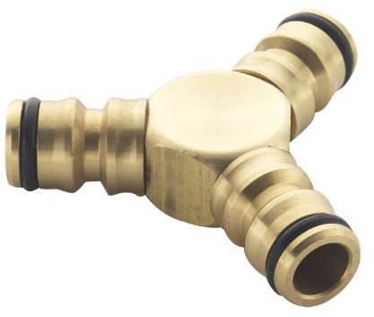 Spear & Jackson BWF8 Triple Male Brass Hose Connector