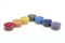 Something Different Lot de 7 bougies chauffe-plat parfumées chakra arc-en-ciel