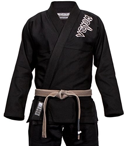 Venum Contender 2.0 Kimono Jiu-Jitsu brasilianisch A3 schwarz