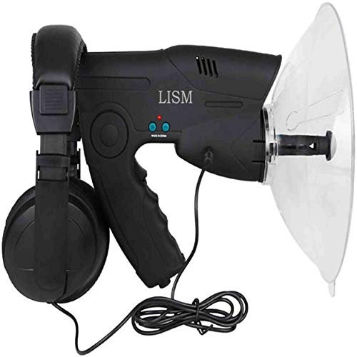 GYFHMY Amplificateur de Son extrême écoute de 300Ft, observateur d'enregistrement d'oiseaux d'oreille bionique, télescope monoculaire 8X, Casque pour Scientifique, Nature, Explorateur