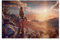 DEEBOW Horizon Forbidden West Kunst-Poster, dekoratives Gemälde, Leinwand, Wandposter und Kunstdruck, modernes Familienschlafzimmer-Dekor-Poster, 20 x 30 cm