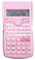 Wissenschaftlicher Taschenrechner, 12-stelliger Bürorechner mit 240 Funktionen, Multifunktionaler Schülerrechner mit Großem Display und Verschiebbarem Hardcover (Rose)