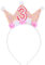 Bremorou Prinzessin Krone Geburtstag Stirnband Mit Rose Blumen 3. Geburtstagskrone Mädchen Stirnband Für Mädchen 3 Geburtstag Dekorationen