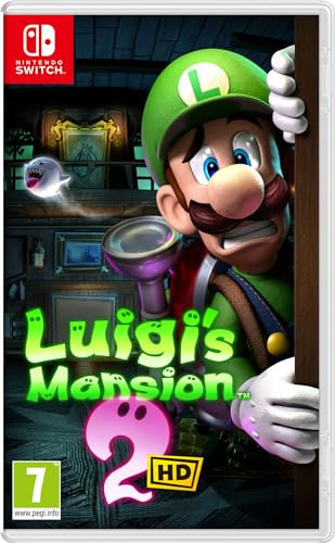 Luigi's Mansion 2 HD - Videogioco Nintendo - Ed. Italiana - Versione su scheda