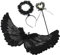Ipetboom Disfraz De Ángel Infantil Con y Varita Traje De Cosplay Para Halloween y Teatrales Conjunto De Accesorios De Rendimiento Para Niñas