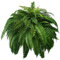 Piante artificiali, felce artificiale 37in 66 foglie realistiche felci finte felci in plastica fauci finte decorative in vaso o sospeso di felci artificiali piante artificiali per giardino da giardi