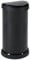 Curver Metal Effect One Touch Deco Bin 40L, Black