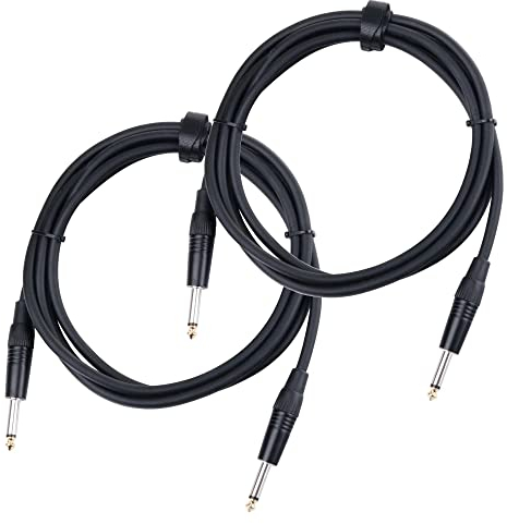 Pronomic BOXJ-2.5 Lautsprecherkabel DJ PA Boxenkabel (Professionelles Boxenkabel, 6,3 mm Klinke, Länge 2,5m, säure- und ölfest, Spannzangen-Zugentlastung)