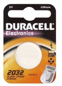 2 X 5 X Duracell 2032 CR2032 DL2032 3 V batteria a bottone al litio batterie