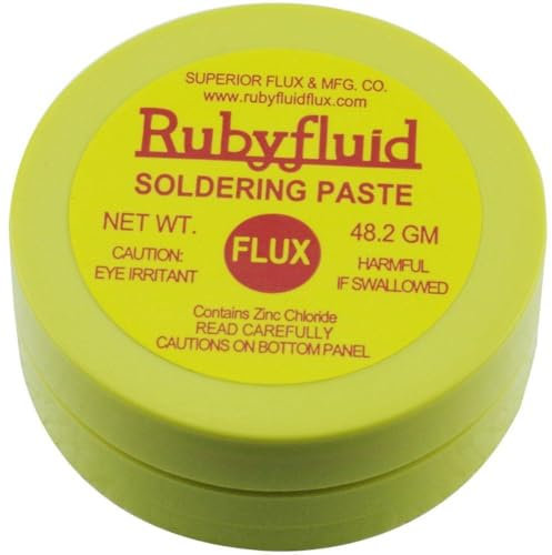 RubyFluid Water Soluble Soldering Flux 57g / 2oz Paste