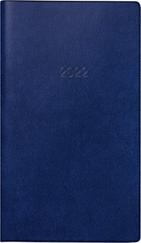 BRUNNEN Monatskalender Modell 750 2023 Blattgröße 8,7 x 15,3 cm blau