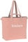 LÄSSIG Baby Einkaufstasche Kinderwagentasche Bio-Baumwolle waschbar/Green Label Cotton Statement Shopper, Rose, 1101034787