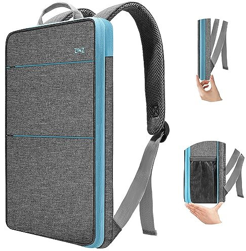 ZINZ Slim & Expandable Laptop Backpack Travel Backpack Compatible with All Model MacBook Air/Pro 13-14 inch XPS 13 Surface 13.5 and Most 13-14 inch NoteBooks,G01BL01