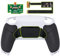eXtremeRate Programmierbar RISE2.0 Remap Kit für ps5 Controller BDM-010/020 Model, Remap Platine&Backplate Gehäuse&Rücktasten Paddles Umbau Kit für ps5(Schwarz Gummiert Griff)-KEIN Controller