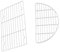 2 Pcs Stainless Steel Grill Mesh Mat Cooling Rack Rack Baking Thick Wire Rack Mesh Cooling Racks with Silicone Oven Glove Grill Rack for Cakes Biscuits Desserts Cooling