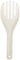 Espátula grande de plástico para paleta de arroz, cuchara tipo tenedor, cucharas para servir, para servir arroz y patatas (27 cm)