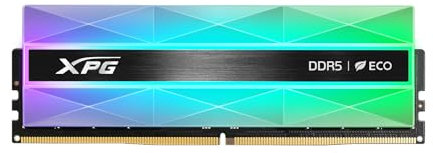 XPG Lancer Neon DDR5 RAM Memory, RGB Laptop Gamer Memory, Capacity: 16GB, Frequency: 7200MT/s, Latency: CL 34, Form Factor: U-DIMM Part Number: AX5U7200C3416G-DCLANRSG