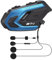 WAYXIN Motorrad Headset, KT1 Motorrad Headset Bluetooth, DSP&CVC Doppel Geräuschunterdrückung, Kopfhörer Motorradhelm, Perfekte Klangqualität/Freisprechen/IP67 Wasserdicht/5.4 Bluetooth