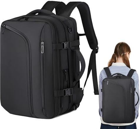 Zaino a compressione sottovuoto, con pompa ad aria portatile inclusa, zaino da viaggio, borsa da viaggio leggera e impermeabile, per riporre indumenti a lungo termine e imballaggi all'aperto