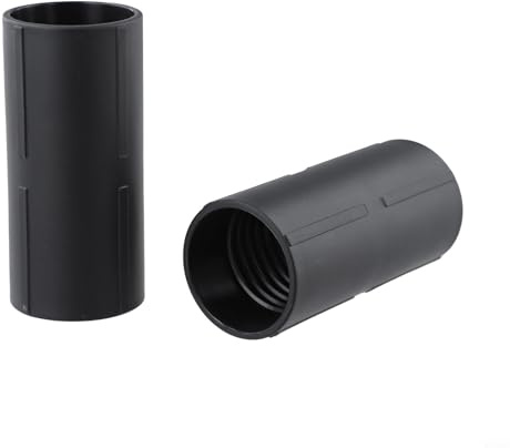 Staubsaugerschlauch-Adaptergriff verbindet 32 mm, 38 mm, 40 mm, 50 mm Schläuche für effiziente Schmutzaufnahme (A 2 Stück)