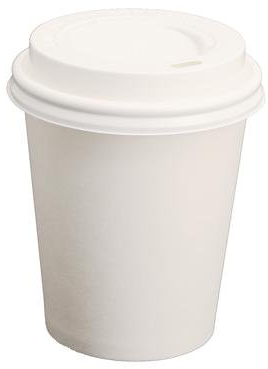 100 Pappbecher für 0,2l 8oz mit Deckel Kaffeebecher Coffee to go mit Deckel Kakaobecher