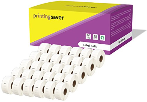 30 Rollen 11352 S0722520 25mm x 54mm Adress-Etiketten kompatibel für LabelWriter 4XL 450 400 330 320 310 Twin Turbo Duo Seiko SLP 450 400 240 220 200 120 100 Pro Plus (500 Etiketten pro Rolle)