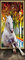 A.Monamour Türtapete Selbstklebend Türfolie Türposter 3D EIN Weißes Pferd Kommt Aus Einem Bilderrahmen Vinyl Folie Türdeko Tapete Wandbild Türaufkleber Türtattoo 90 x 200 cm