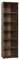 FORTE TEMPRA 2 Regal mit 5 Einlegeböden, Holzwerkstoff, Old – Wood Vintage Dekor, (B x H x T) 54 x 197,5 x 34,8 cm