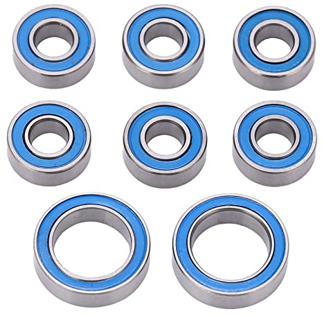 8Pcs RC Auto Kugellager, Radnabe Sealed Bearing Kit, für 1/10 4x4 4wd Slash Stampede Rustler