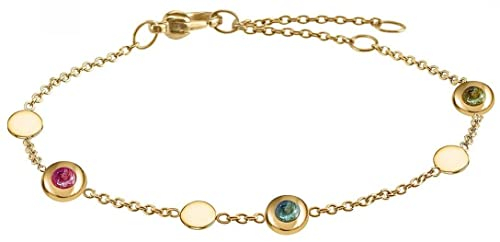 Boccia Damen-Armband Titan Goldfarben 03042-02