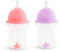 Munchkin Click Lock Any Angle Weighted Straw Cup, 10 Ounce, 2 Count, Pink/Purple