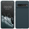 kwmobile Cover per Google Pixel 7 Custodia - Back Case per Smartphone in Silicone TPU - Protezione Gommata - ardesia scuro