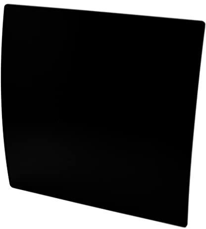 SolaDirect 4 in / 100 mm Bathroom Fan - Extractor Fan for Bathroom and Kitchen - IPX 4 - (Black Matt - ESCUDO)