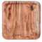 Marrakesch Serviertablett aus Holz 20x20cm groß | Tablett Servierplatte Anea modern als Tischdeko