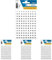HERMA Zahlen-Sticker 1-540, Durchmesser: 8 mm, weiá (Packung mit 4)
