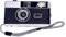 ZAYIUKI Filmkamera,35-mm-Filmkamera im Retro-Stil,fokusfrei,wiederverwendbar,integrierter Blitz,einfach zu bedienen für Fotografie-Enthusiasten