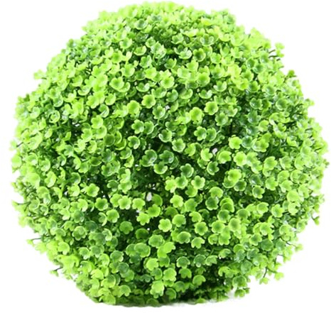 Lesunbak Buchsbaumkugel, Künstlich Buchsbaumkugel Ø 10-30 cm, Buchsbaum Kugel UV-beständig, Künstlicher Buchsbaum Pflanzen Kugel, Dekorative Kugelpflanzen Für Haus Garten Hochzeit Grün 25cm