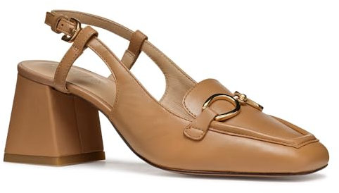 Geox Damen D Coronilla A Pump, Beige, 36 EU