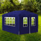 Xichuzi Partyzelt, Party Deko, Festzelt, Pavillon, Garden Decoration, Canopy Tent, Lagerzelt, Gartenpavillon, 3x4 m Blau