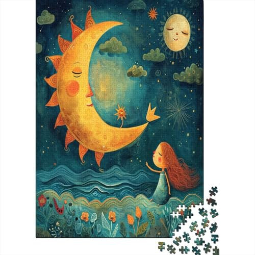 Night Sky Jigsaw Puzzles for Adults 1000 Piece for Adults Educational Game Challenge Toy 1000 Pieces Puzzles for Adults Kids Jigsaw Puzzle 1000pcs (75x50cm)