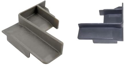 FIGEVIDA Guida Cesto Scarico Carrello Lavastoviglie Inferiore Destro Inferiore Sinistro per Candy 41017657 41017656