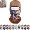 OSICAPEA Tier-Skimaske, 3D-Katzen-Sturmhaube, Sheisty-Gesichtsmaske mit Ohren, Vollgesichts-Kapuzenmaske, Tier-Ski for Reitsport im Freien(G)