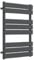 Lux Heat Anthracite Grey Flat Designer Towel Radiator 800mm (H) x 600mm (W)