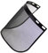 Milageto Face Shield Replacement, Safety Face Shield, Copper Wire Mesh, Full Face Guard, Faceshield Replacement Visor, Strimmer Face Guard Face Protection Forestry Hat for Gardening Logging Lawn