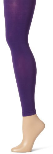 Sansha Collants de danse sans pieds en microfibre pour femme - Violet - taille unique